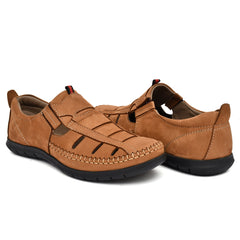 Back view of Cheeku Casual Slip-Ons highlighting unique design features Back view of Cheeku Casual Slip-Ons highlighting unique design features