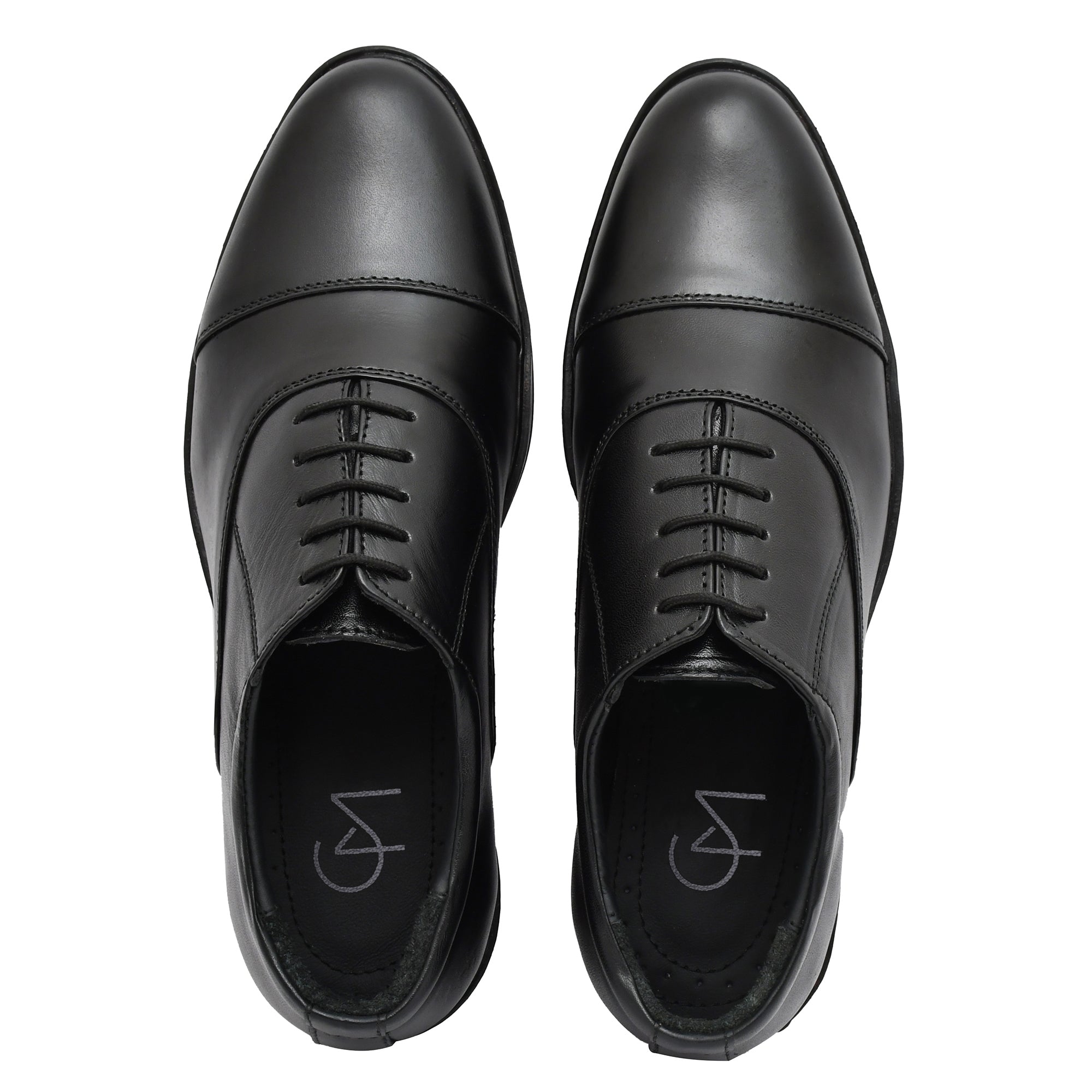 Comfortable black leather oxfords featuring high-quality craftsmanship by Country Maddox. Comfortable black leather oxfords featuring high-quality craftsmanship by Country Maddox.