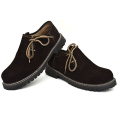 Country Maddox Classic Side Lace-Up Suede Shoes (Genuine Haferl shoe) Country Maddox Classic Side Lace-Up Suede Shoes (Genuine Haferl shoe)