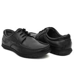 Versatile black leather lace-up shoes from Country Maddox collection. Versatile black leather lace-up shoes from Country Maddox collection.