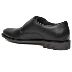 Black Double Strap Monk Shoes Black Double Strap Monk Shoes