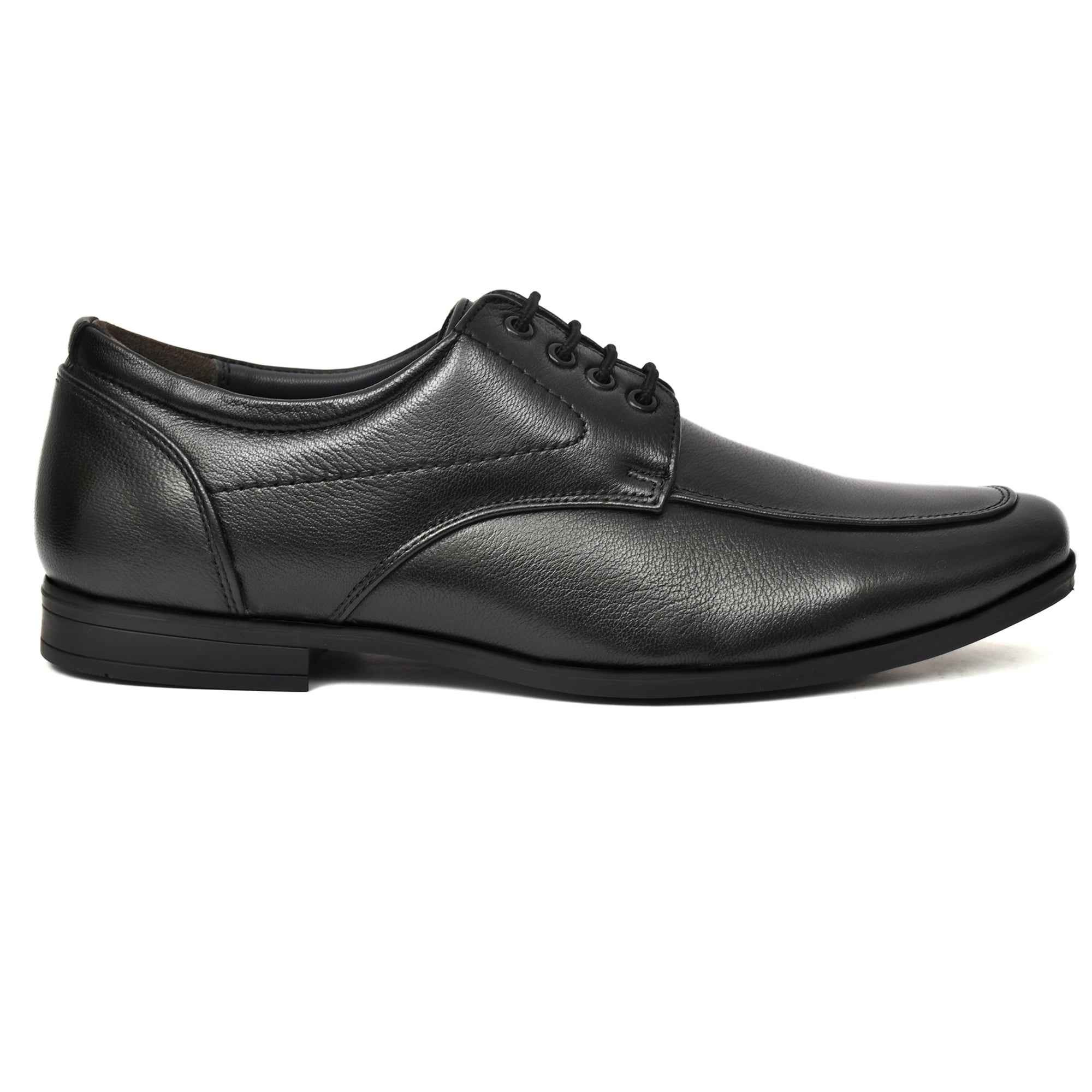 Stylish black leather shoe from Country Maddox with crocodile print detailing. Stylish black leather shoe from Country Maddox with crocodile print detailing.