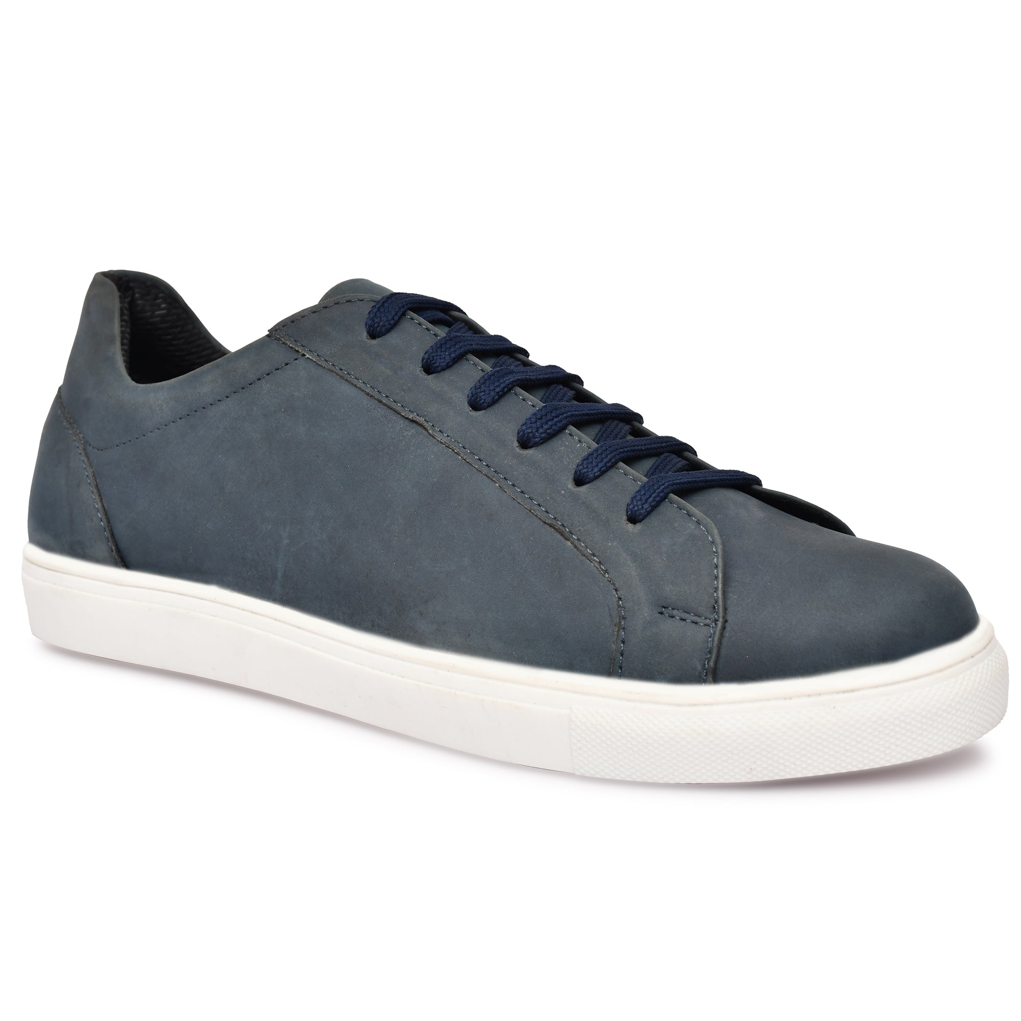 Stylish blue nu-buck leather sneakers from Country Maddox for versatile outfits. Stylish blue nu-buck leather sneakers from Country Maddox for versatile outfits.