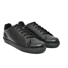 Country Maddox Black Leather Sneakers - Comfortable & Stylish Country Maddox Black Leather Sneakers - Comfortable & Stylish