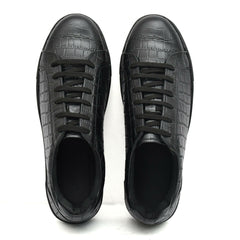 Country Maddox Black Leather Sneakers - Comfortable & Stylish Country Maddox Black Leather Sneakers - Comfortable & Stylish