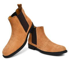 an suede leather boots from Country Maddox, combining style and comfort.