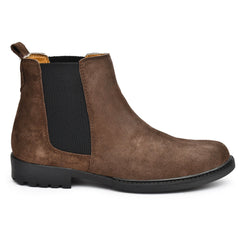 Versatile brown suede boots perfect for any outfit