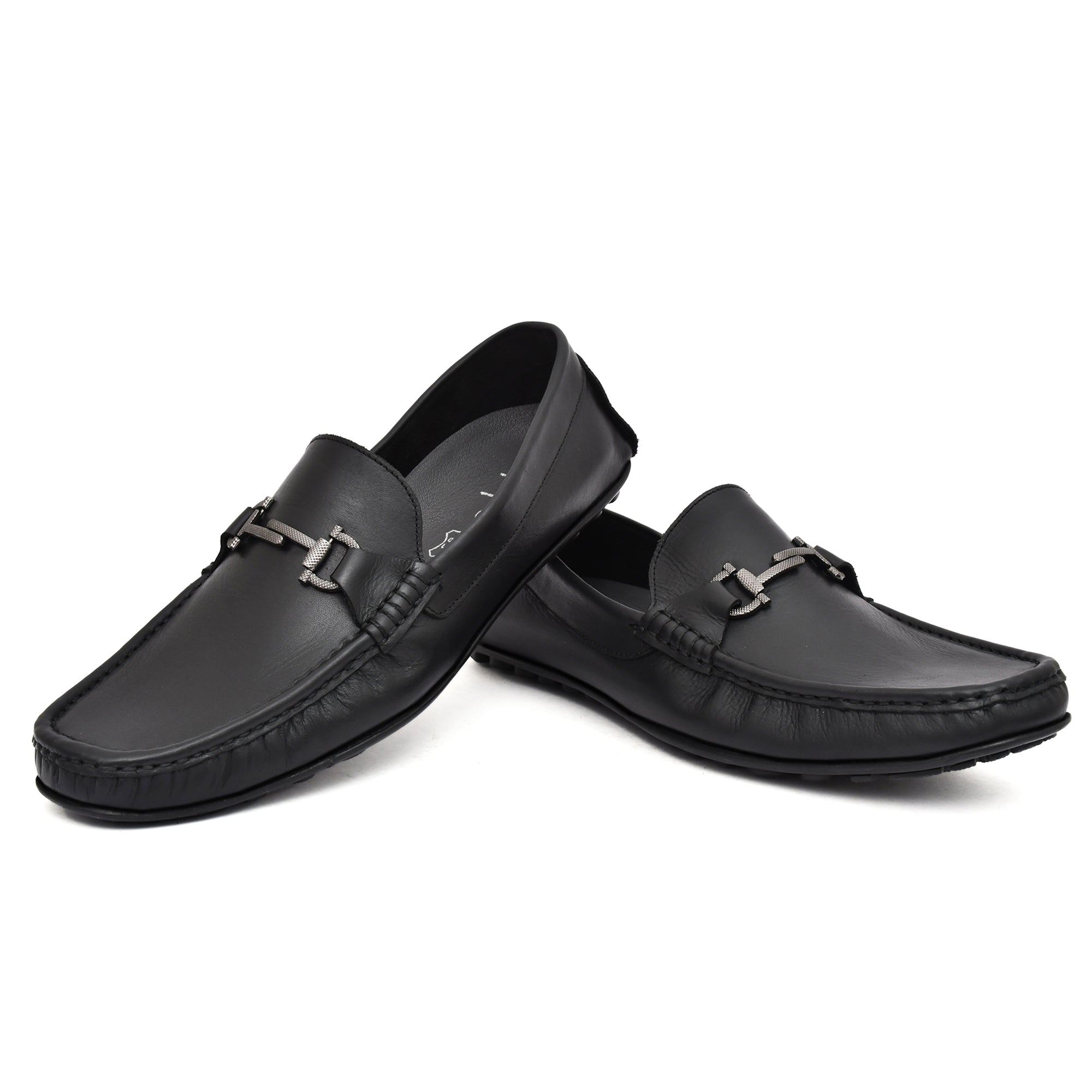 Buckled Leather Loafers for men's countrymaddox