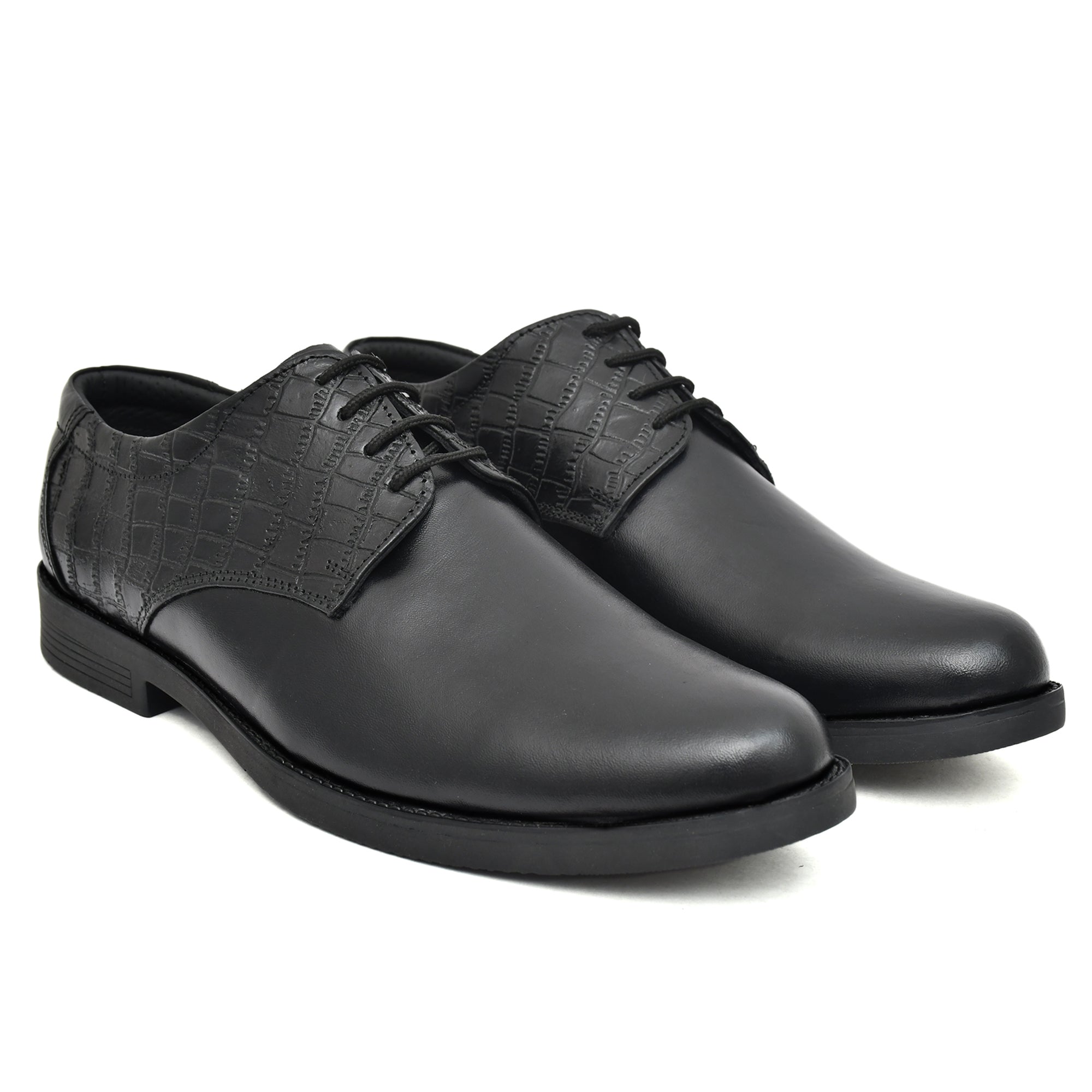 Lace-Up Leather Derby shoes for men's