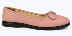 Women's Pink Slip-On Ballerina Flats – BL 01