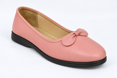 Women's Pink Slip-On Ballerina Flats – BL 01