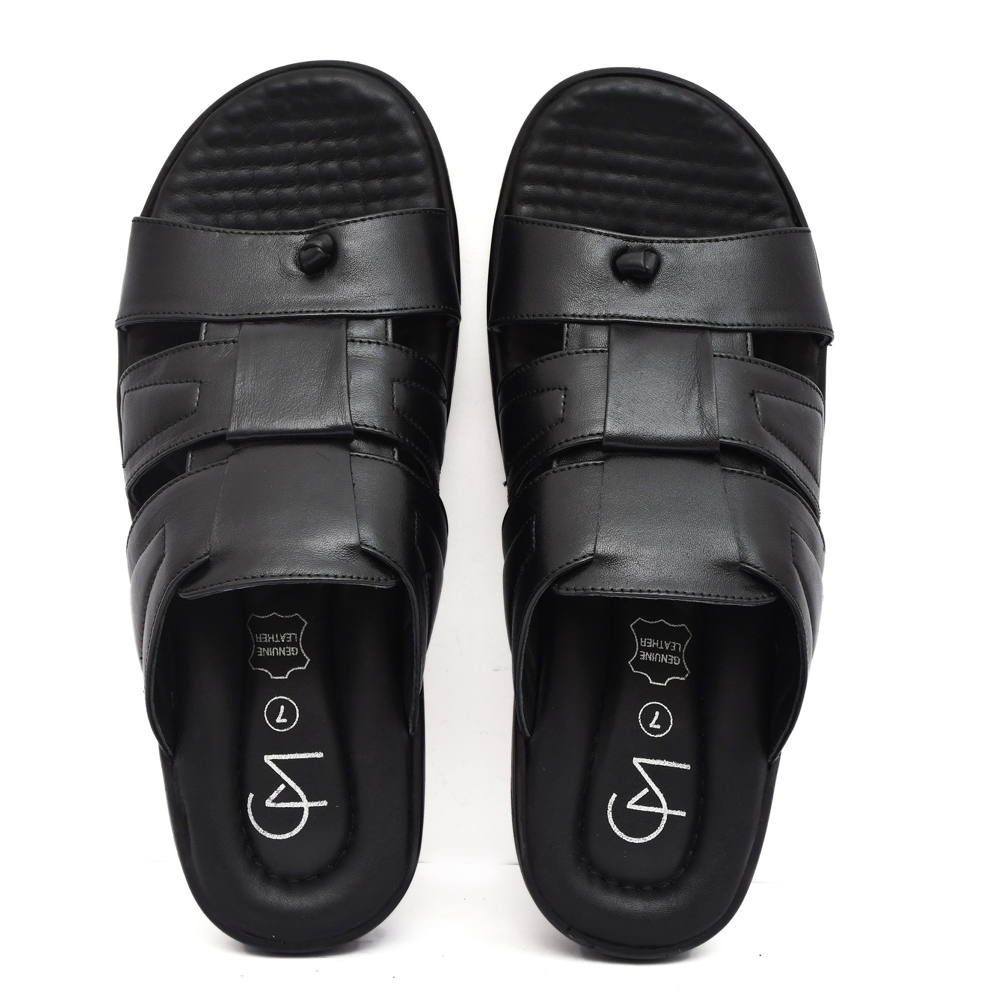 CM Leather slippers for men's countrymaddox